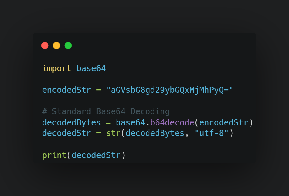 Python Base64 String Obfuscation